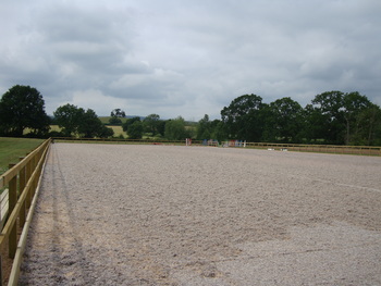 Netley Hall has new 100m x40m arena in preparation for August Premier Show.